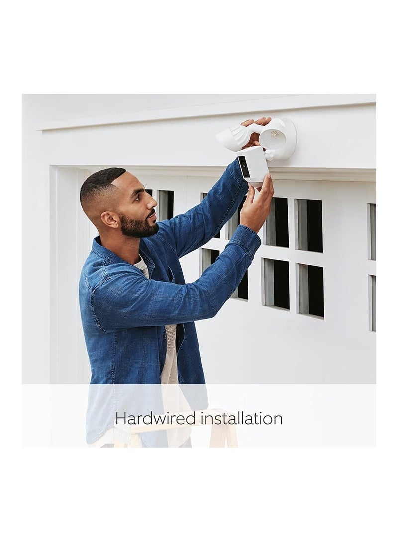 Ring Floodlight Cam Wired Plus - White - MEA - Image 4