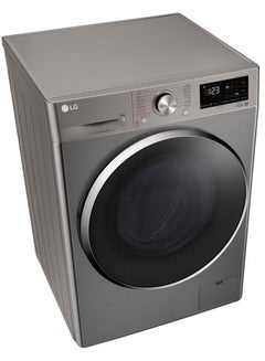 إل جي Front Load 8 Kg Vivace Washing Machine, Smart Inverter Motor, 6 Motion, Steam Wash, Direct Drive, Bigger Drum Capacity 8 L F4R3TYGCP Stone Silver  - Image 2