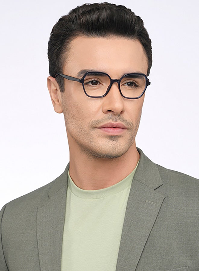 Lenskart Blu Unisex Oval Eyeglasses - LB E16060 - Lens Size: 50 Mm  - Image 2