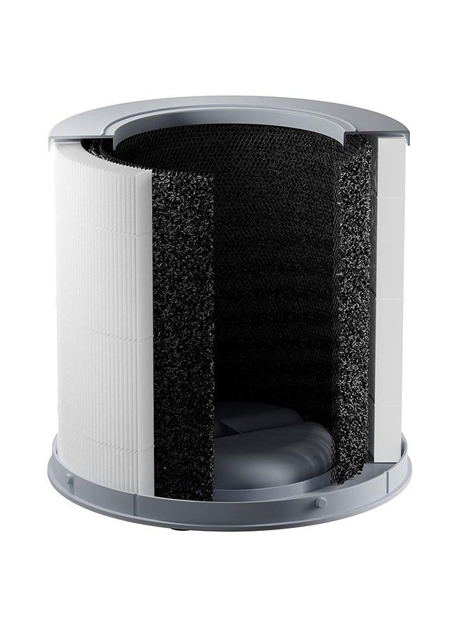 Xiaomi - Smart Air Purifier 4 Compact | High-Efficiency HEPA Filter | 99.97% Particle Removal | Ultra-Quiet Sleep Mode | Smart Control via Mi Home App | Real-Time Air Quality Monitoring | Energy Efficient BHR5860EU White - Image 1