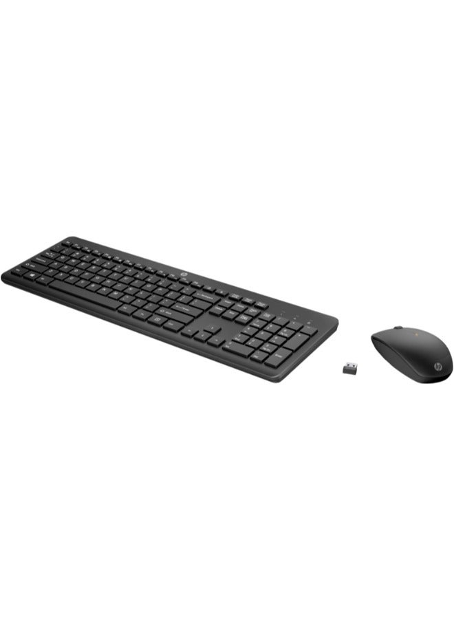 HP 235 Wireless Mouse and Keyboard Combo - 1Y4D0UT | Black  - Image 2