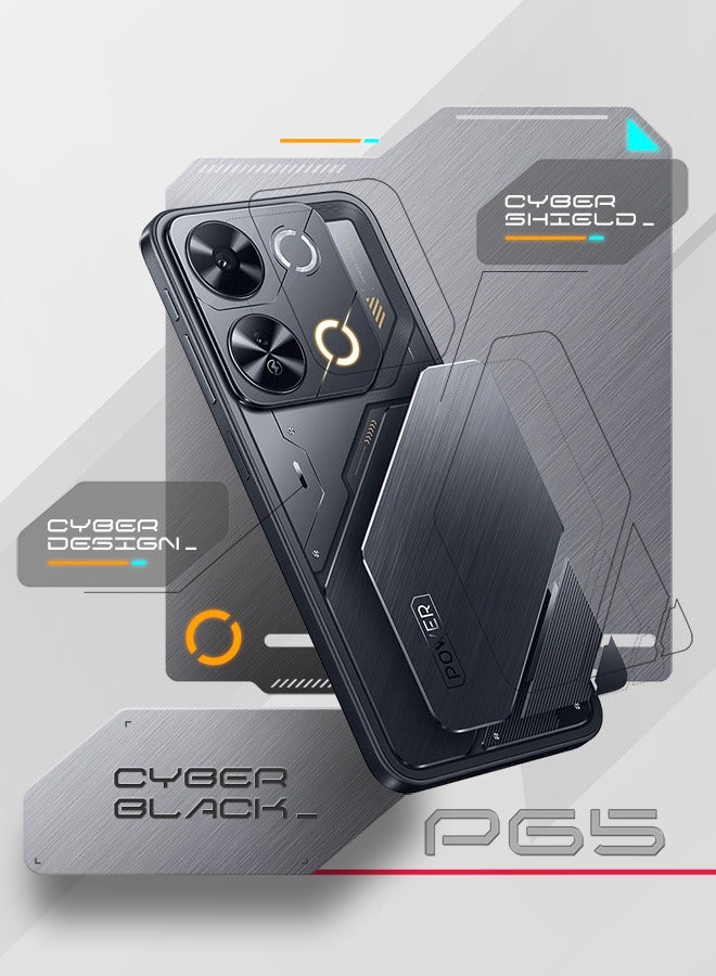 ITEL - P65 Dual SIM Cyber Titanium 8+8GB RAM 128GB 4G - Middle East Version - Image 1