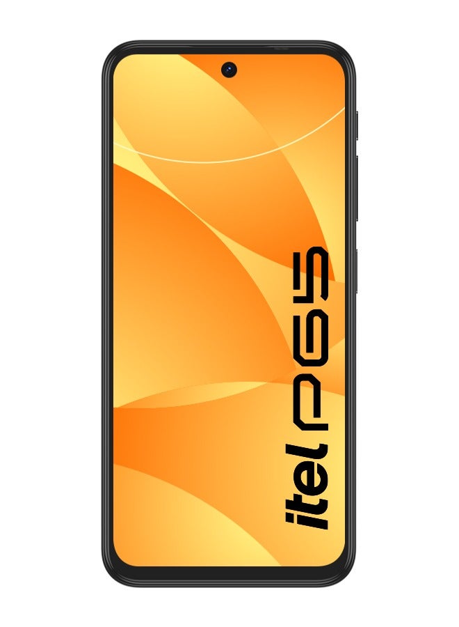 إيتيل P65 Dual SIM Cyber Black 8+8GB RAM 128GB 4G - Middle East Version  - Image 2