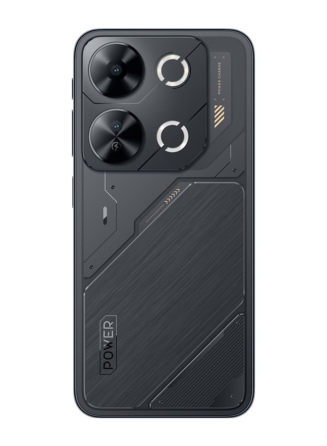 إيتيل P65 Dual SIM Cyber Black 8+8GB RAM 128GB 4G - Middle East Version  - Image 3
