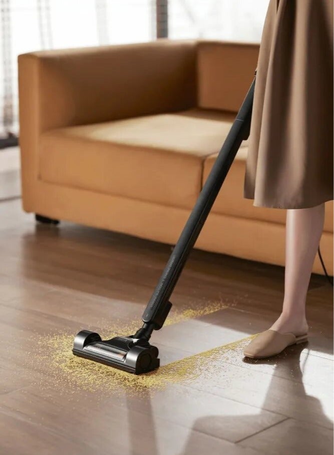Deerma - Vacuum Cleaner 2-In-1 Handheld Vacuum Cleaner, Large Capacity Dust Box Low Noise 3-Layer Filtration System, Long Battery Life - 650 W DX700PRO Grey - Image 1