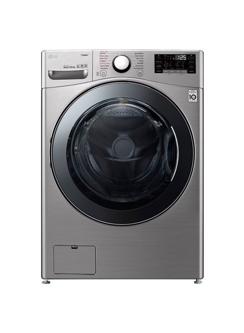 24Kg Front Load Washing Machine, Stainless Steel Colour, Steam™, 6 Motion DD Motor, ThinQ™ (Wi-Fi)- F0P3CYVDT Stainless Steel