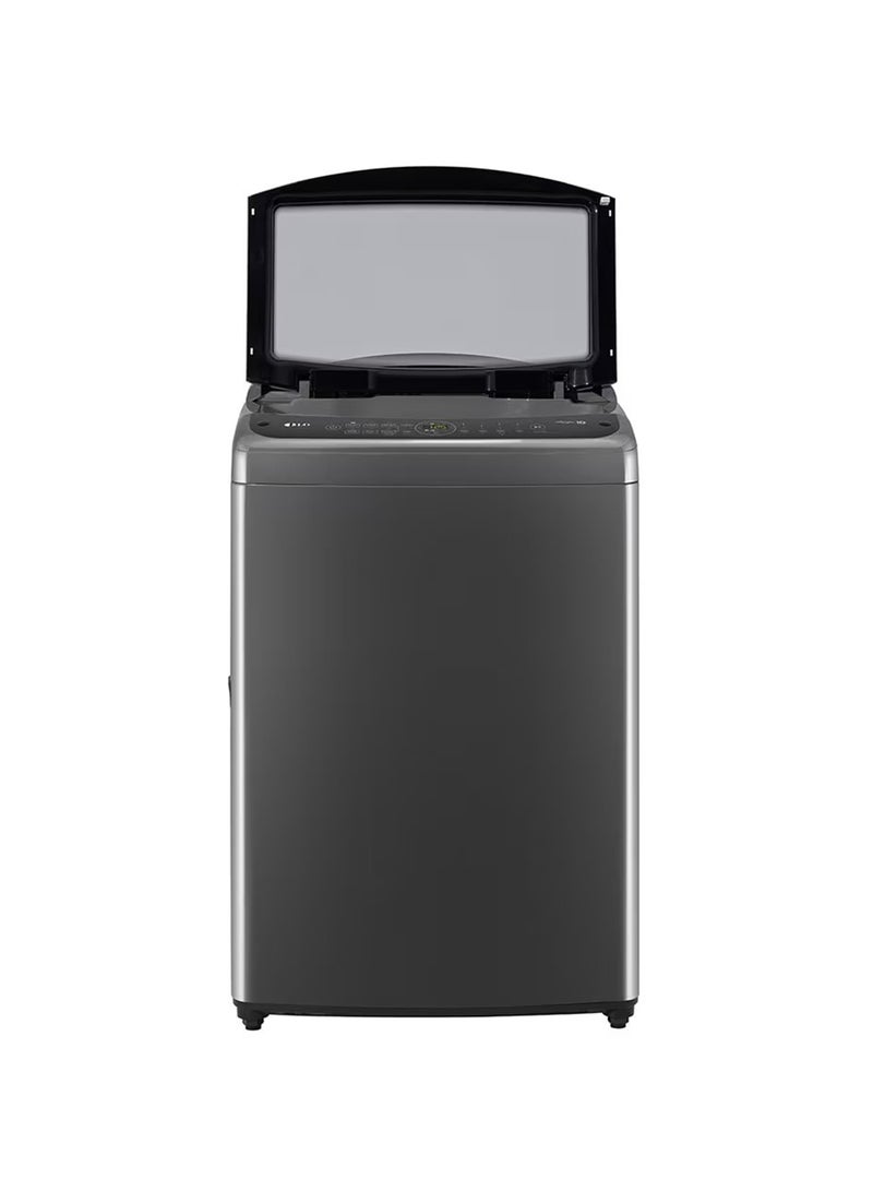 LG New 13 KG Top Load Washing Machine with AIDD, Turbo Wash3D, Turbo Drum- T13H3SDHT2 Middle Black  - Image 2