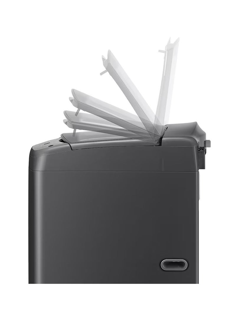 LG - New 13 KG Top Load Washing Machine with AIDD, Turbo Wash3D, Turbo Drum- T13H3SDHT2 Middle Black - Image 1