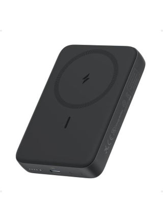 10000 mAh Zolo Magnetic Power Bank, Compact 10,000mAh Wireless Portable Charger with 30W Max Fast Charging, Skin-Friendly and Durable Battery Pack, for iPhone 16/15/14 Series, Black - pnsku/N70143162V/45/_/1736934478/461b6e78-c206-44ab-a43e-fa68cfb0c331