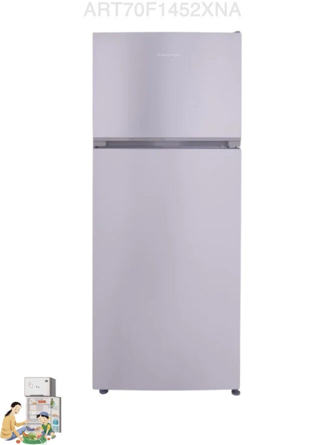 Ariston - Ariston No Frost Refrigerator, 455 Liters, Inverter, Silver – ART70F1452XNA 455 L ART70F1452XNA Silver - Image 1