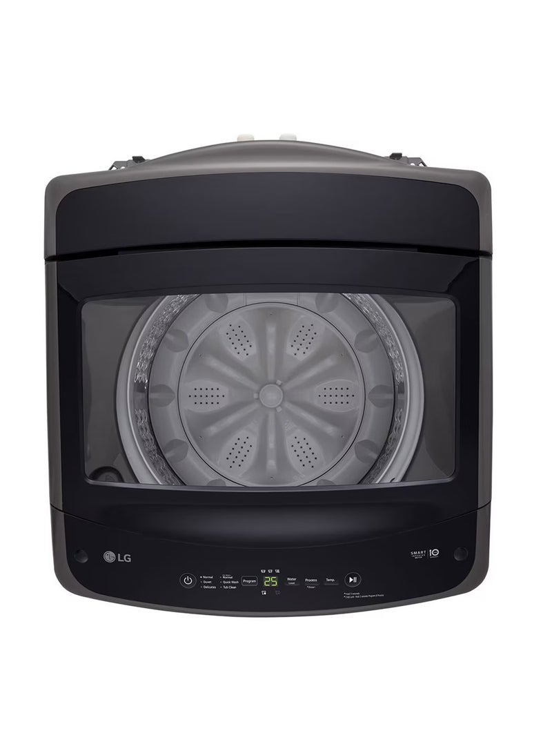 LG - 12kg Top Load Washer, Smart Inverter and Turbo Drum, 2024 T18V1NDHT2C Silver - Image 1
