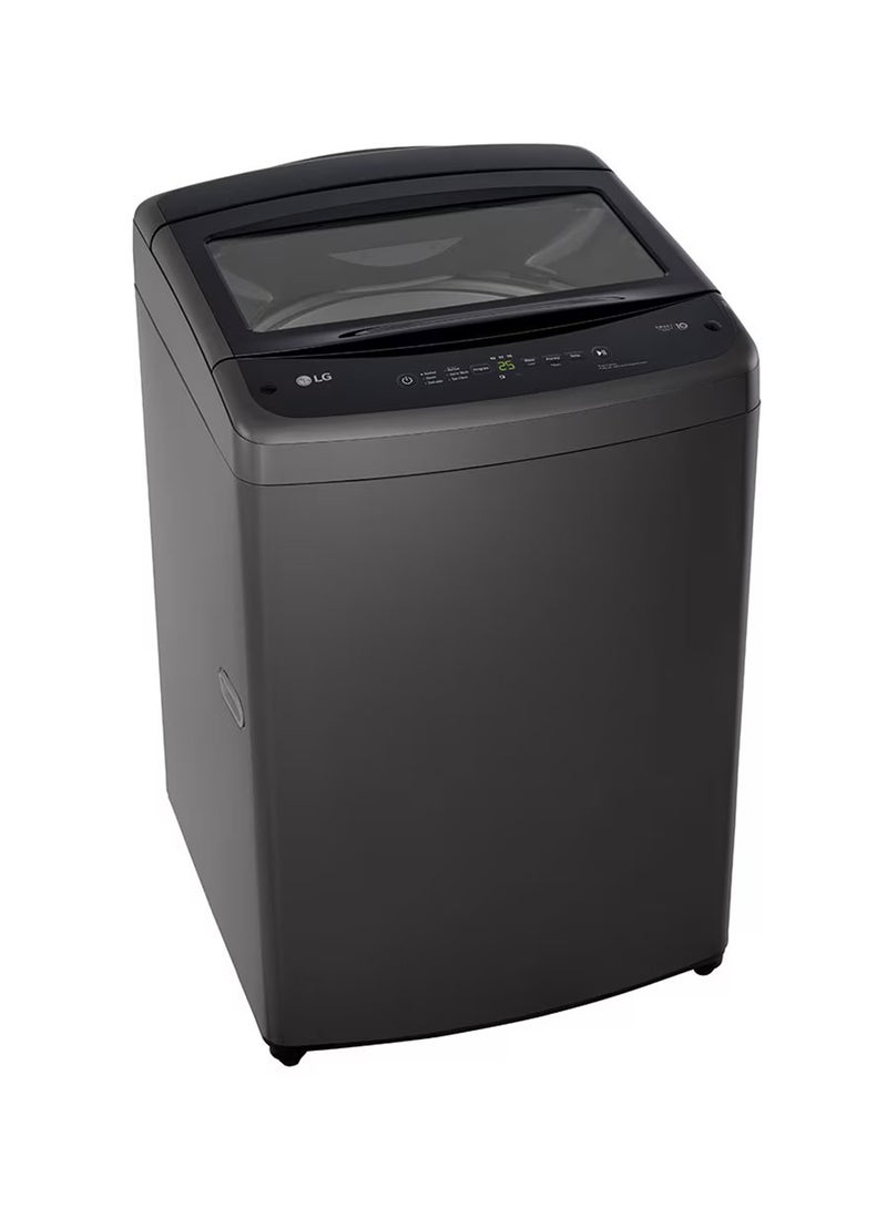 LG - 12kg Top Load Washer, Smart Inverter and Turbo Drum, 2024 T18V1NDHT2C Silver - Image 1