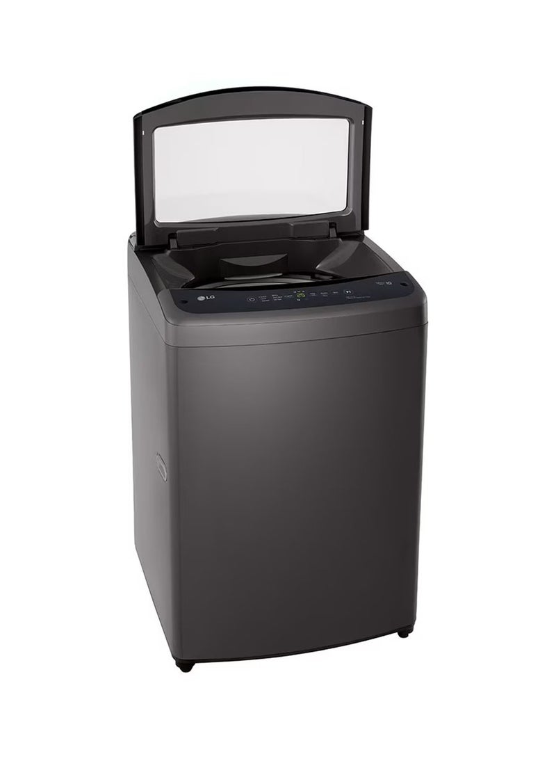 LG - 12kg Top Load Washer, Smart Inverter and Turbo Drum, 2024 T18V1NDHT2C Silver - Image 1
