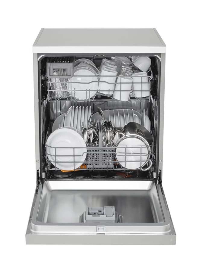 إل جي Dishwasher, 14 Place Settings 5 ​​Programs 7 kg DFC612FVE Silver  - Image 3