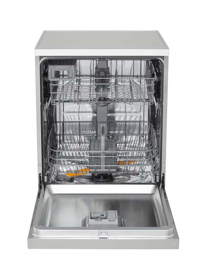 إل جي Dishwasher, 14 Place Settings 5 ​​Programs 7 kg DFC612FVE Silver  - Image 2