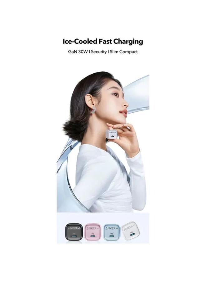Anker - Zolo 30w -Nano III Fast Charger for iPhone 15-16 Series, PPS, PIQ 3.0, Foldable, 30W Black - Image 1