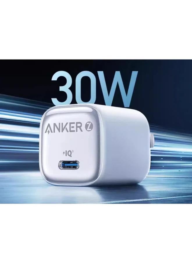 Anker Zolo 30w -Nano III Fast Charger for iPhone 15-16 Series, PPS, PIQ 3.0, Foldable, 30W Black  - Image 2