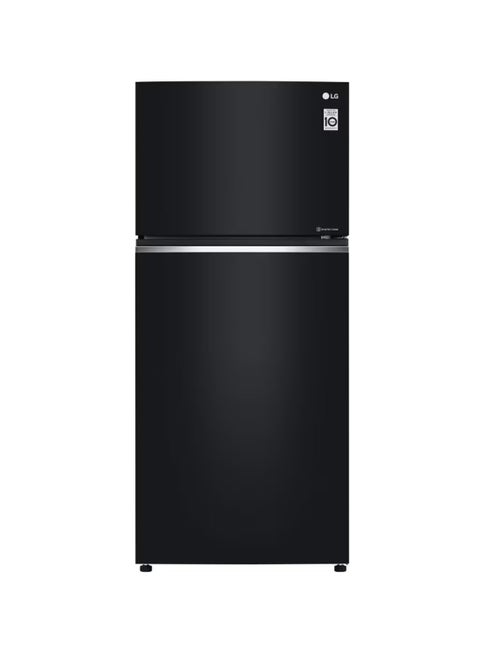 547/506 Litres-Gross & Net Capacity  Top Mount Refrigerator, Smart Inverter Compressor, Linear Cooling, Pocket Handle, Multi Air Flow, i-Micom, GN-C782SGGL Black Glass