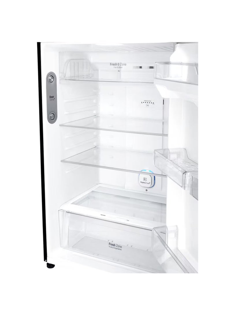 LG 547/506 Litres-Gross & Net Capacity  Top Mount Refrigerator, Smart Inverter Compressor, Linear Cooling, Pocket Handle, Multi Air Flow, i-Micom, GN-C782SGGL Black Glass  - Image 4