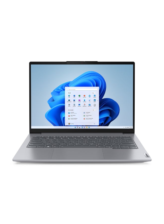 Lenovo ThinkBook 14 Laptop With 14-Inch Display, Core i7-13700H Processor/8GB RAM/512GB SSD/Intel Iris XE Graphics/Windows 11 Pro English Grey  - Image 1