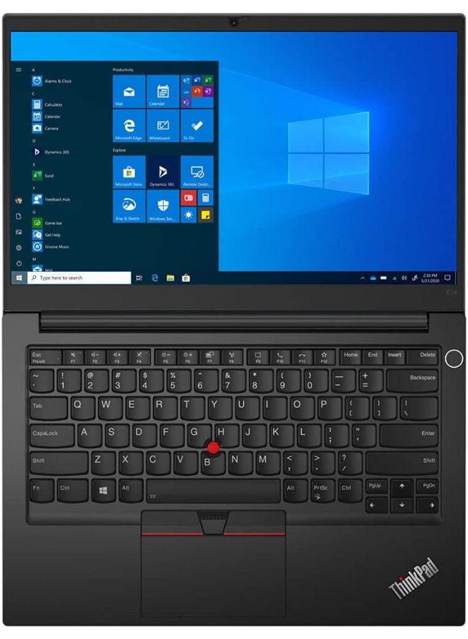 Lenovo - ThinkPad E14 Laptop With 14-Inch Display, Core i7-13700H Processor/16GB RAM/512GB SSD/Intel Iris XE Graphics/Windows 11 Pro With Topload Case English/Arabic Black - Image 1