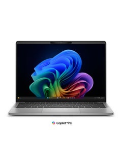 DELL Latitude 7455 Laptop With 14-Inch Display, Snapdragon X Plus/16GB RAM/512GB SSD/Qualcomm  Adreno  Graphics/Windows 11 Pro English Grey  - Image 1