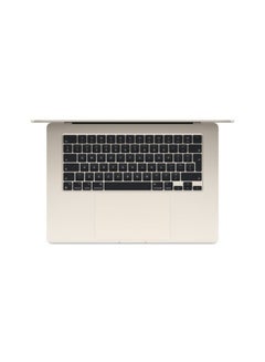 Apple MacBook Air MC9K4 Laptop With 15.3-Inch Display, M3 chip 8-core CPU and 10-core GPU Processor/24GB RAM/512GB SSD/macOS English Starlight  - Image 2
