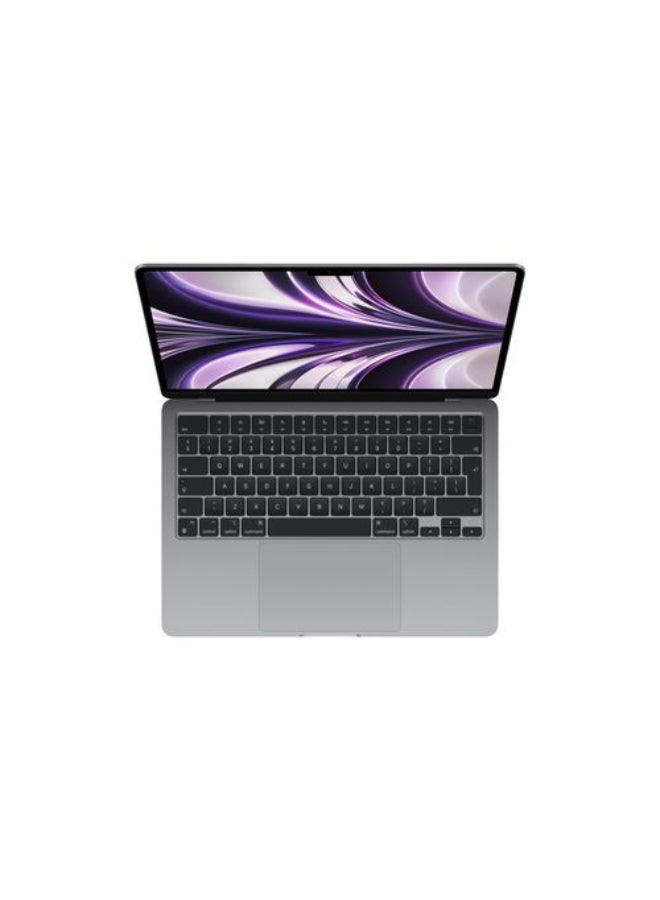 أبل - MacBook Air MC7U4 13.6-inch Display, Apple M2 chip with 8-core CPU and 8-core GPU/16GB RAM/256GB SSD/macOS English Space Grey - Image 1