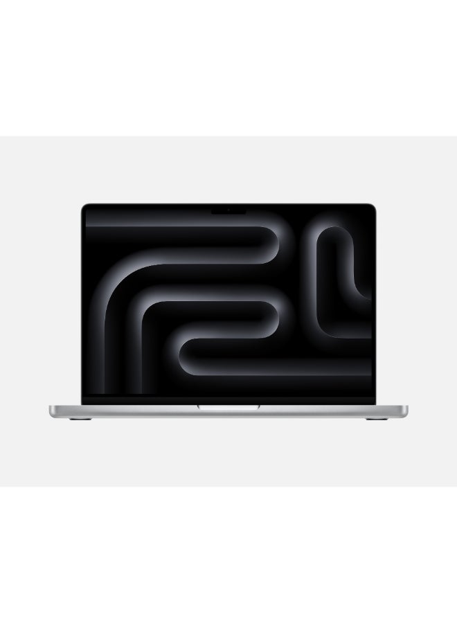 أبل - MacBook Pro MCX14 Laptop With 14.2-Inch Display, M4 chip 10-core CPU and 10-core GPU Processor/24GB RAM/1TB SSD/macOS English Silver - Image 1