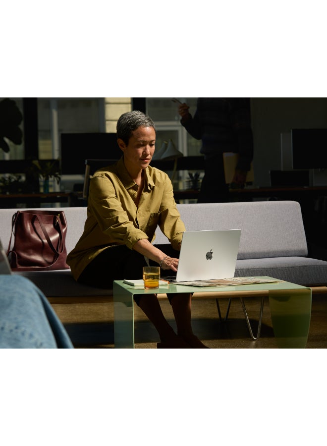 أبل - MacBook Pro MCX14 Laptop With 14.2-Inch Display, M4 chip 10-core CPU and 10-core GPU Processor/24GB RAM/1TB SSD/macOS English Silver - Image 1