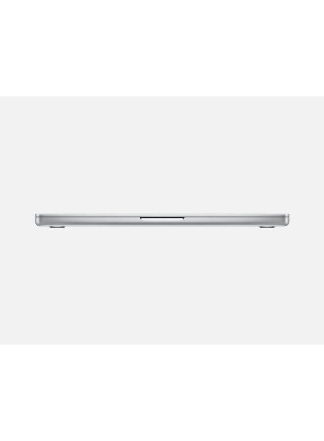 أبل - MacBook Pro MCX14 Laptop With 14.2-Inch Display, M4 chip 10-core CPU and 10-core GPU Processor/24GB RAM/1TB SSD/macOS English Silver - Image 1