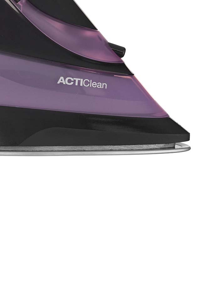 BRAUN - Texstyle 9 Iron 3100W Steam Boost 250g Capacity 330 ml with Acti Clean System Purple 330 ml 3100 W SI9661VI Purple - Image 1