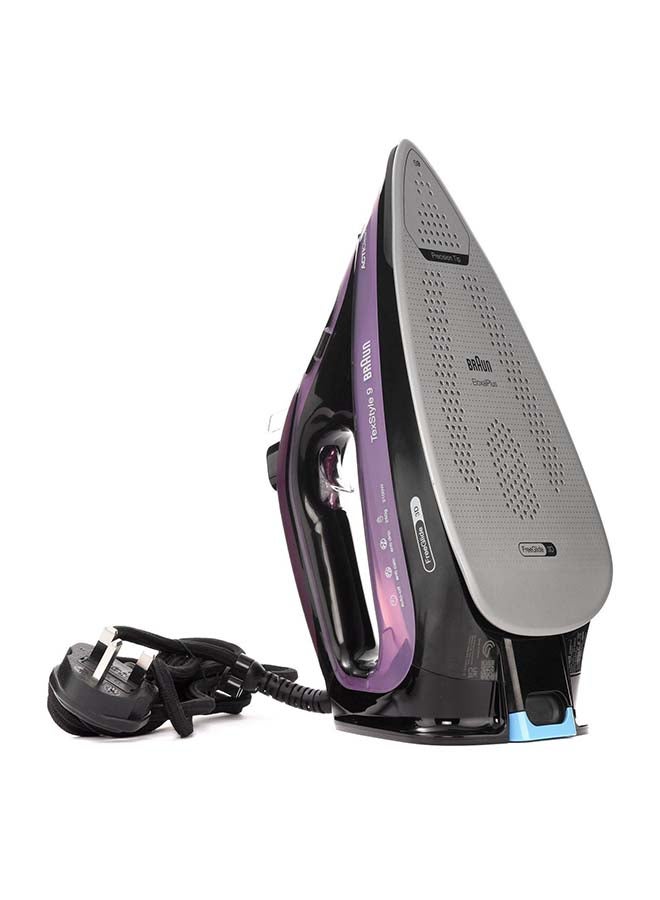 BRAUN Texstyle 9 Iron 3100W Steam Boost 250g Capacity 330 ml with Acti Clean System Purple 330 ml 3100 W SI9661VI Purple  - Image 3