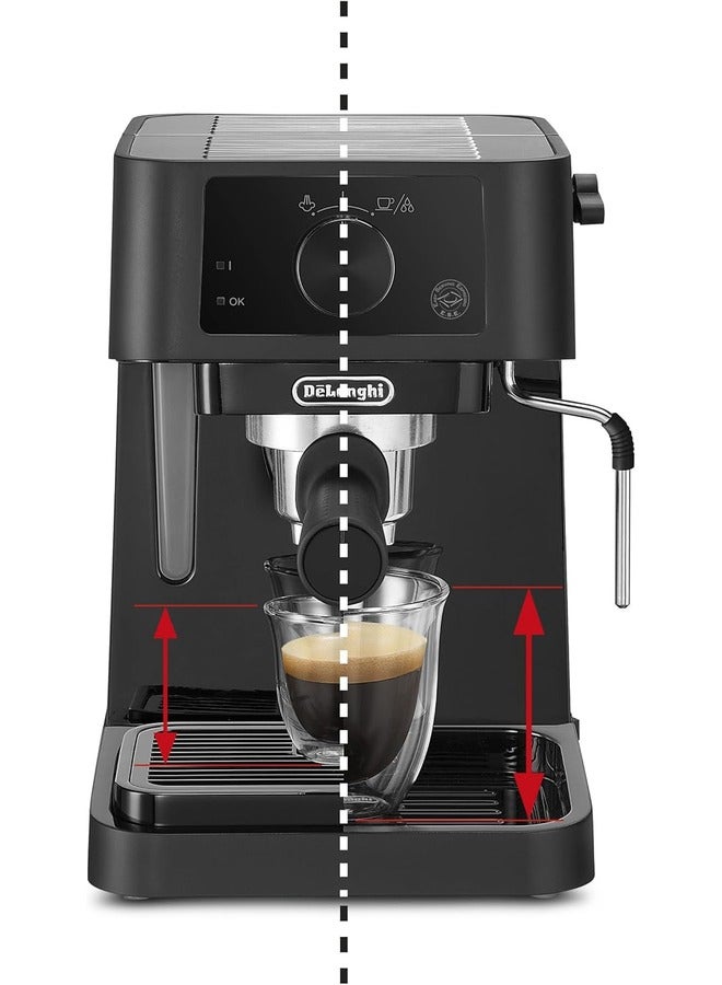 De'Longhi Stilosa Advanced Pump coffee maker 15 bar 1 L 1100 W EC235.BK Black  - Image 4