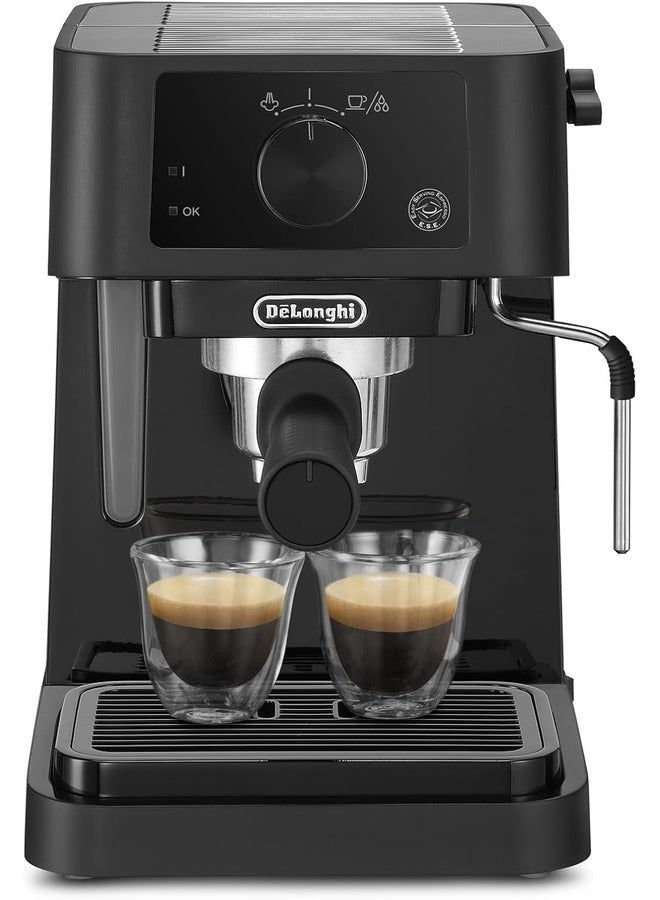 De'Longhi Stilosa Advanced Pump coffee maker 15 bar 1 L 1100 W EC235.BK Black  - Image 2