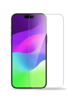 Baykron Screen Protector High Aluminium Tempered Glass 25D HD for iPhone 15 Plus - Clear  - Image 1