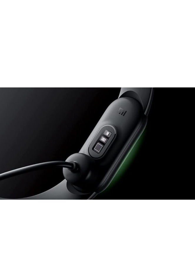 شاومي - Xiaomi Smart Band 6 Global Version, Mi band 6-1.56'' AMOLED Touch Screen, Xiaomi band 6, Miband 6, Xiaomi 6, Heart Rate Monitor，30 Sports Mode, Fitness & Activity Tracker, 50M Waterproof black - Image 1