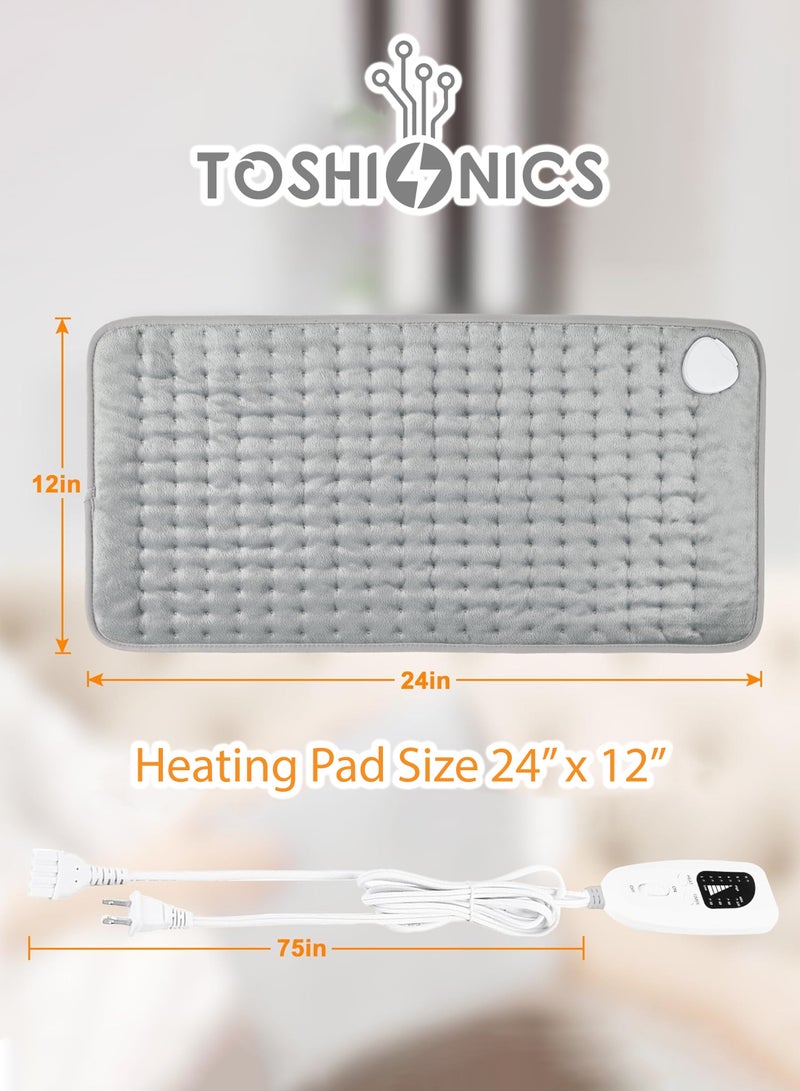 Machine Washable Heating Blanket Relaxing Muscles Electric Heat Pad For Adults And Elder Only - pnsku/N70143232V/45/_/1736942490/54aa4157-cd8d-40a5-953c-95930d2e207f