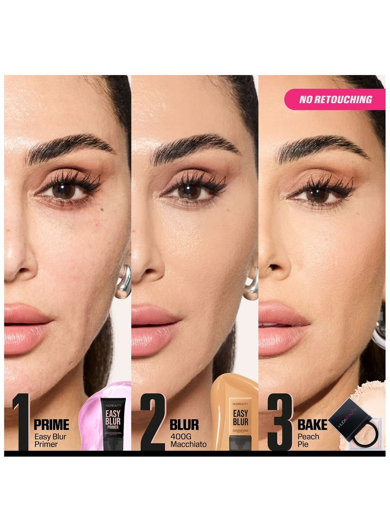 هدى بيوتي Easy Blur Foundation 400G Macchiato  - Image 4