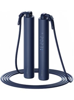 شاومي Smart Jump Rope Digital Counter With Apps Control for Sport Fitness Exercise 3 Meter Cable-Dark Blue 3meter  - Image 1