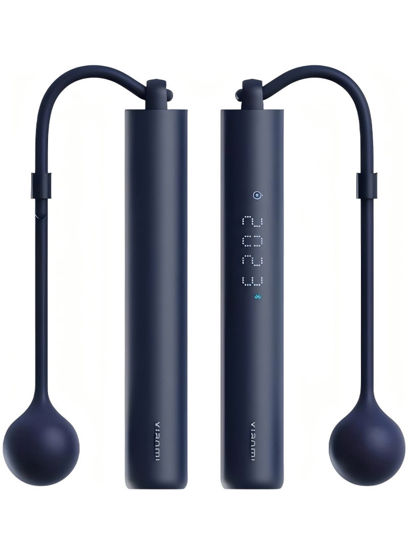 Xiaomi Smart Jump Rope Digital Counter With Apps Control for Sport Fitness Exercise 3 Meter Cable-Dark Blue 3meter  - Image 2