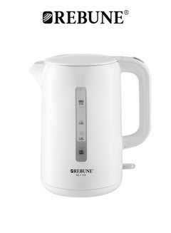 ريبون Electric Kettle – Hot Water in Seconds 2.2 L 2200 W RE-1-116 white  - Image 4