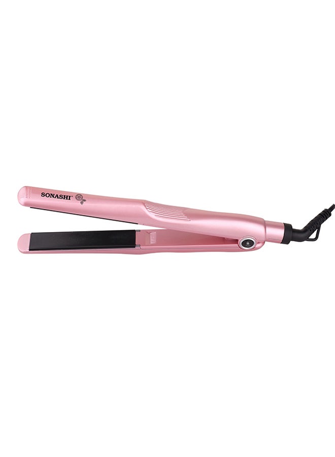 سوناشي Hair Straightener 39W With Powerful Hair Clipper 3W Combo | Premium Quality Hair Tools - For Long Lasting Experience | Gifts For Men Women | Shs-2068 Pink And Shc-1043 Pink & Black  - Image 2