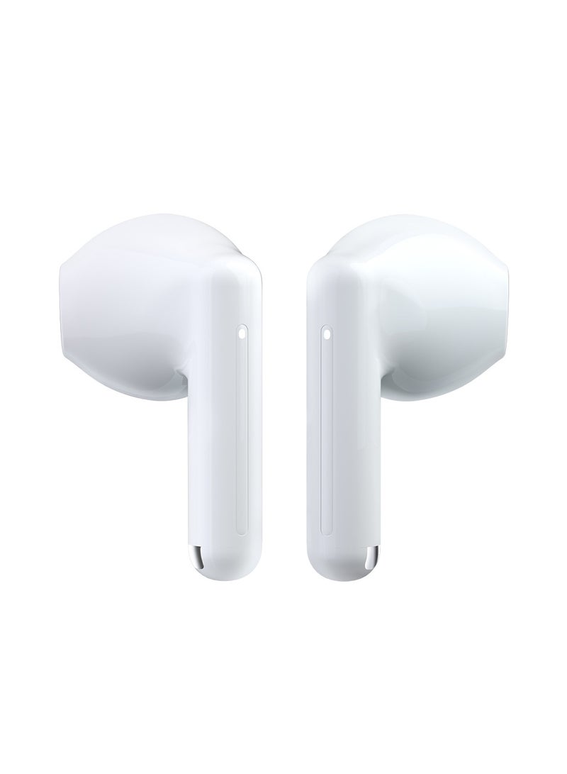 1 مور سماعات أذن لاسلكية Q10، بلوتوث 5.3، نصف داخل الأذن، 26 ساعة وقت تشغيل، مقاومة للماء IPX4 - Image 1