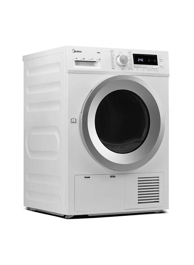 Midea Tumble Dryer - Front Load - 16 Programs - Made in China - 8 kg MDG80C White  - Image 4