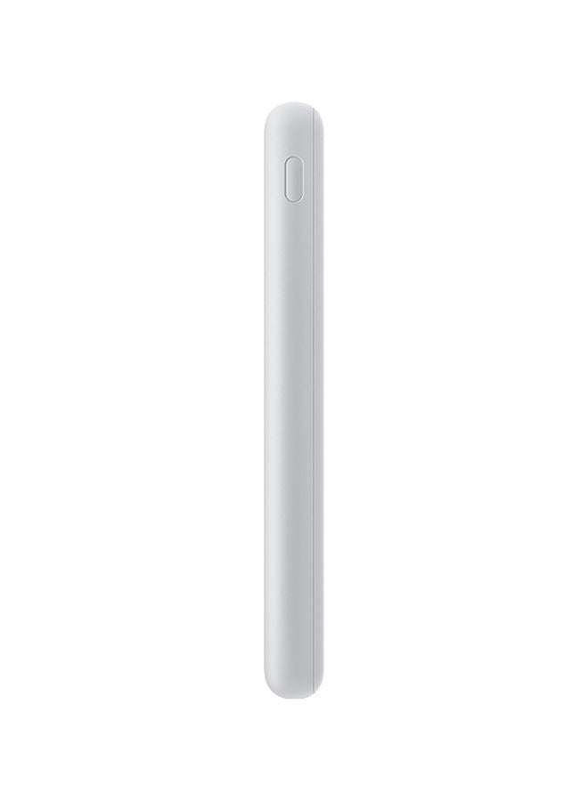 شاومي 10000 mAh Power Bank Lite, 22.5W Fast Charging, USB-C & 2 USB Ports - Light Gray  - Image 3