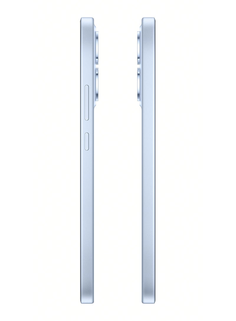 أوبو - Reno13F Dual SIM Skyline Blue 12GB RAM 512GB 5G - Middle East Version With Gift SHKOD AirLits5 Pro - Image 1