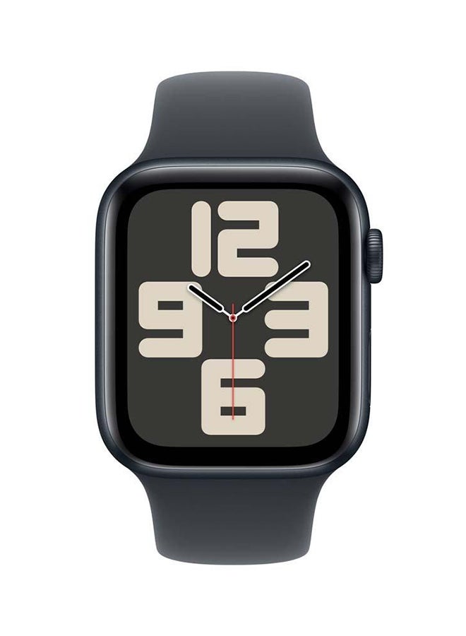 Apple - Watch Se Gps  Cellular 40Mm Midnight Aluminium Case With Midnight Sport Band  Ml Blue - Image 1