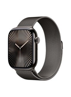 Apple Watch Series 10 Gps  Cellular 42Mm Slate Titanium Case With Slate Milanese Loop Grey  - Image 1