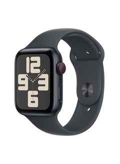 Apple Watch Se Gps  Cellular 44Mm Midnight Aluminium Case With Midnight Sport Band  Sm Black  - Image 1
